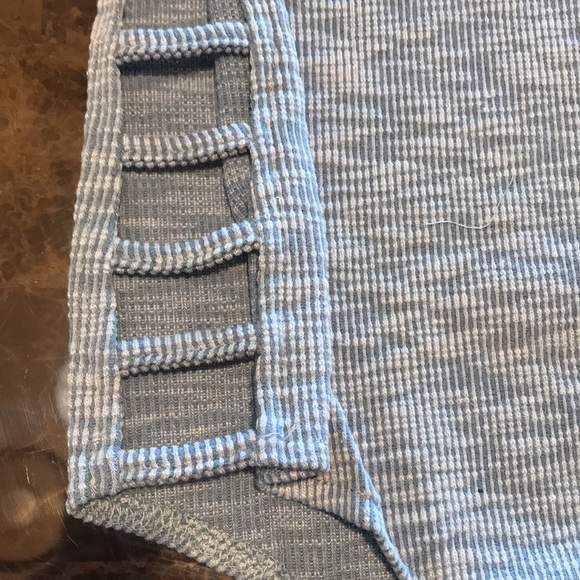 🎉Blue Open Sided Body Knit Bodysuit! - Picture 5 of 7